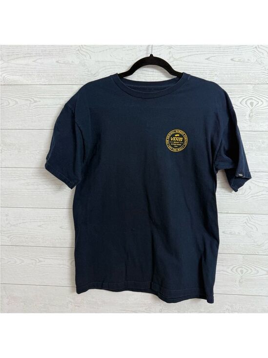 Vans Other - Vans Men’s Navy Blue Short Sleeve Tee Shirt with Logo. Size M